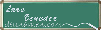 Lars Beneder Visitenkarte